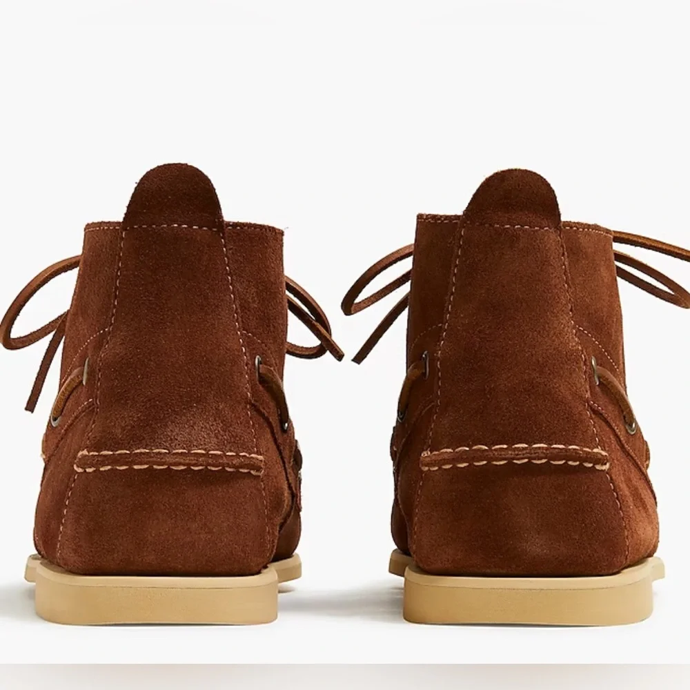 J.crew Factory men’s Chukka boots dark brown new with box size 8.5